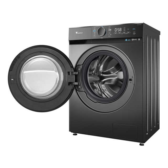TG100ML02T 滚筒洗衣机 金属钛 220V,1Ph 50Hz 转速1200 带银离子