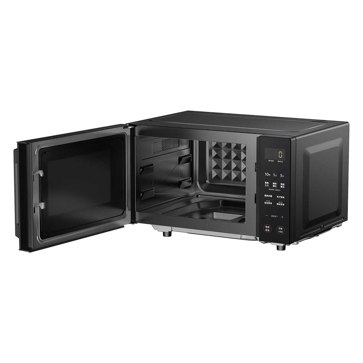 美的一级能效25升大功率变频微波炉烤箱一体机速热平板式微波炉家用  PC2323W