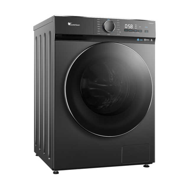 TG100ML02IT 滚筒洗衣机 金属钛 220V,1Ph 50Hz 转速1200 带银离子