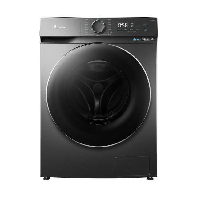 TG100ML02IT 滚筒洗衣机 金属钛 220V,1Ph 50Hz 转速1200 带银离子