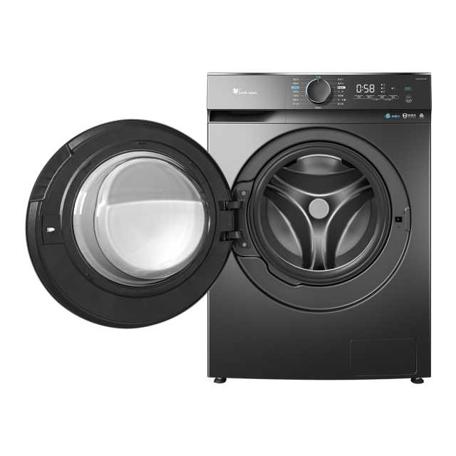 TG100ML02T 滚筒洗衣机 金属钛 220V,1Ph 50Hz 转速1200 带银离子