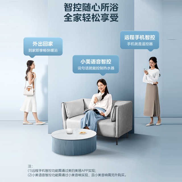 美的RSJF-V33/RN8-X1-200-(E1)空气能热水器睿泉系列200升一级能效不带电辅热