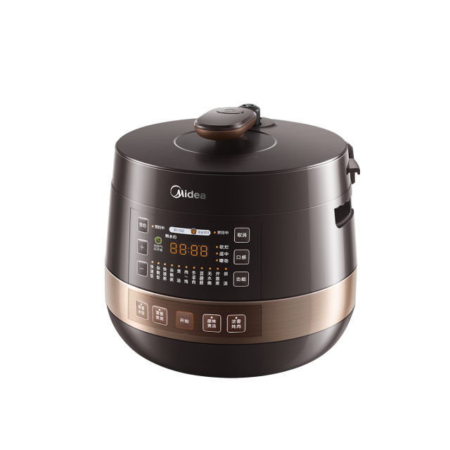 球型电压力锅 6L  彩色数显大屏 1000W功率 一锅双胆  MY-YL60Easy203 
