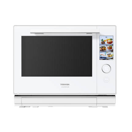 【企业补贴】东芝微蒸烤一体机进口水波炉 AI彩屏自动石窑烤30L ER-XD7001CNW 白色