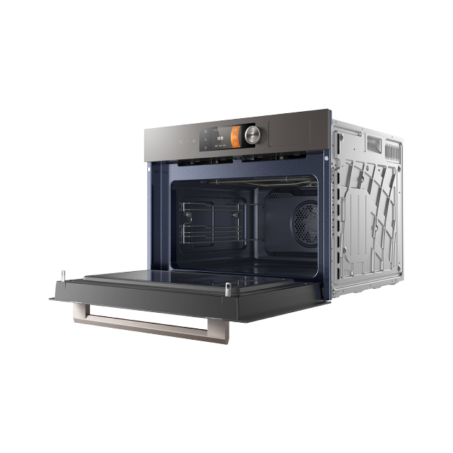 美的（Midea）嵌入式微蒸烤炸炖5合1蒸烤箱一体机 55L 彩屏操控蒸箱烤箱R5（没有炸篮）