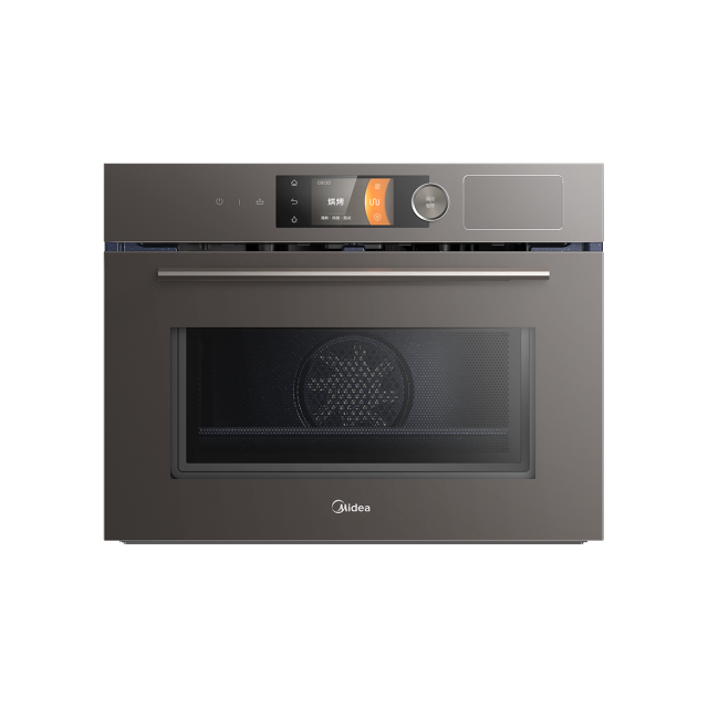 美的（Midea）嵌入式微蒸烤炸炖5合1蒸烤箱一体机 55L 彩屏操控蒸箱烤箱R5（没有炸篮）
