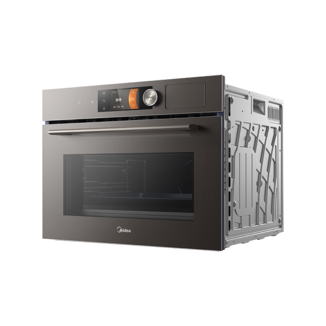 美的（Midea）嵌入式微蒸烤炸炖5合1蒸烤箱一体机 55L 彩屏操控蒸箱烤箱R5（没有炸篮）