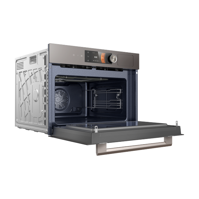 美的（Midea）嵌入式微蒸烤炸炖5合1蒸烤箱一体机 55L 彩屏操控蒸箱烤箱R5（没有炸篮）