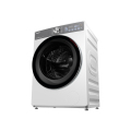 东芝10KG玉兔2.0超薄全嵌滚筒洗衣机UFB超微泡2.0DG-10T19BI  梨川白
