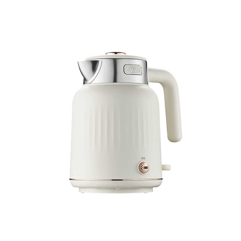 轻奢复古式电水壶1.5L  一键55℃保温 304不锈钢 双层隔热防烫 MK-SH51-Q 