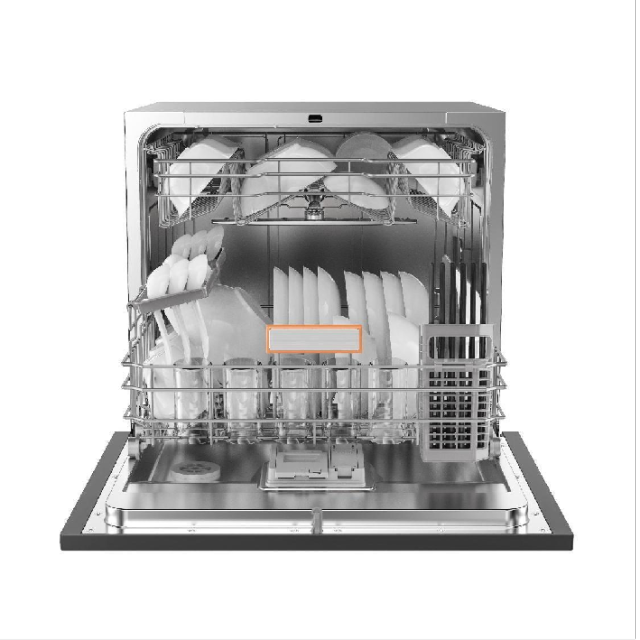东芝 洗碗机 10套 99.9除菌 热风烘干 72小时储存 DWT6-1021
