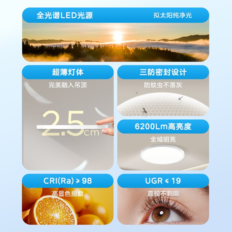 全光谱吸顶灯naturalS