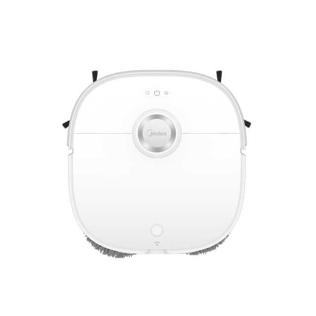 美的灵眸扫地机器人扫拖吸洗烘一体 自动集尘自动洗拖布烘干 V12 自动上下水需要单独购买