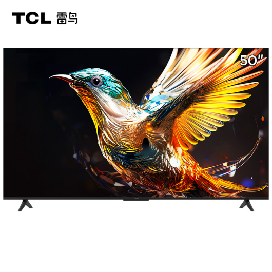 TCL雷鸟50雀5 50英寸 2+32GB 双频Wi-Fi 4K超高清电视 50F275C