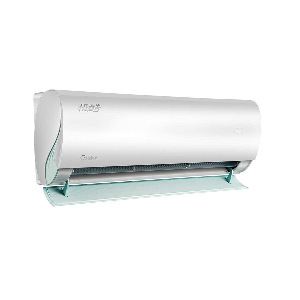 美的极酷二代KFR-26GW/N8VHA1Ⅱ 新一级能效大1匹变频冷暖空调智能挂机