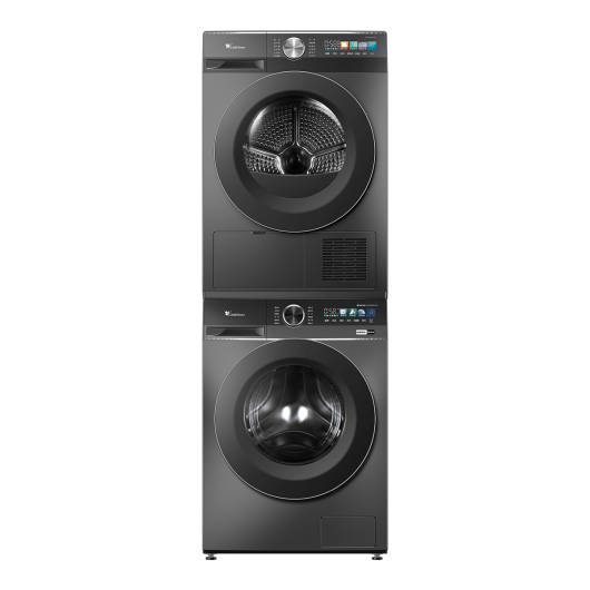 【小天鹅超微净泡水魔方洗烘套装】TG100QC670IT@+TH100-HC67WT 10KG