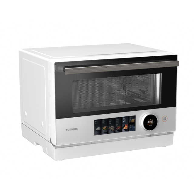 东芝（TOSHIBA）微蒸烤炸一体机家用变频微波炉风炉烤箱空气炸 ER-YT7232CNW 大蒸汽