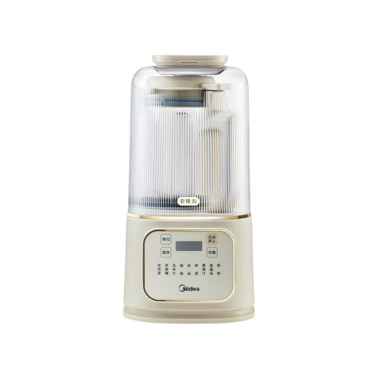 美的【安睡】破壁机1.5L 轻音破壁 8重降噪 一键高温清洗 MJ-PB4G3-555