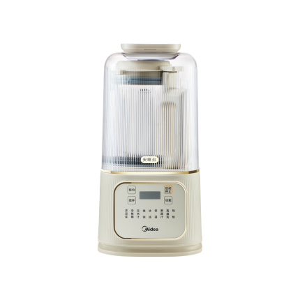美的【安睡】破壁机1.5L 轻音破壁 8重降噪 一键高温清洗 MJ-PB4G3-555