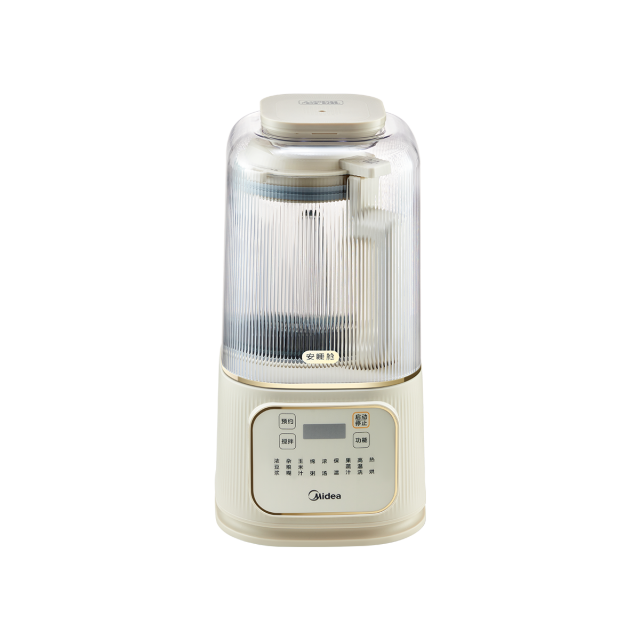 美的【安睡】破壁机1.5L 轻音破壁 8重降噪 一键高温清洗 MJ-PB4G3-555