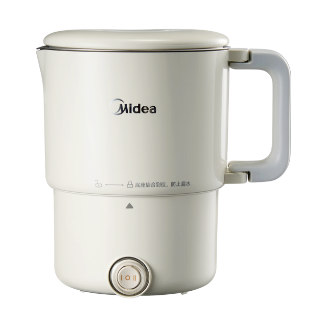 【露营烧水神器】便携折叠水壶0.8L 304不锈钢 双层 飞机可带MK-SH08S102