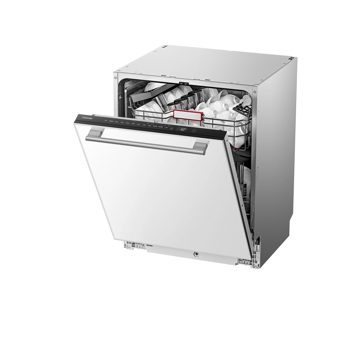 东芝(TOSHIBA)TH0洗碗机 15套 四星消毒 自选面板(梨川白面板已无货)