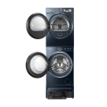 小天鹅双洗站AIR+洗烘套装10KG超薄全嵌超微净泡 TG100RM9ILZ+TH100QH19WZ