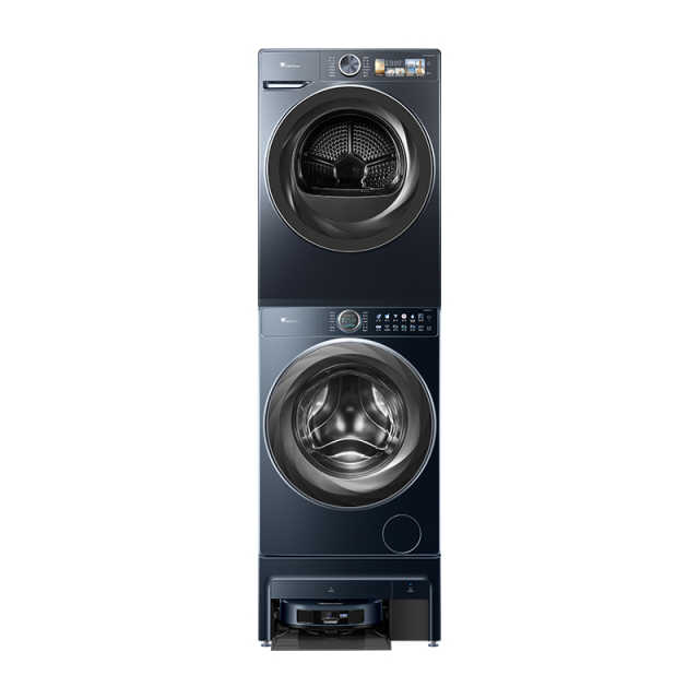 小天鹅双洗站AIR+洗烘套装10KG超薄全嵌超微净泡 TG100RM9ILZ+TH100QH19WZ