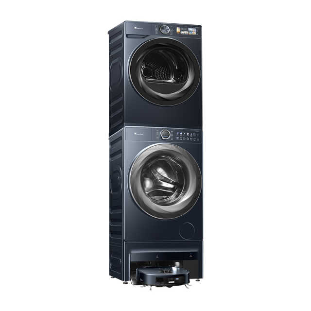 小天鹅双洗站AIR+洗烘套装10KG超薄全嵌超微净泡 TG100RM9ILZ+TH100QH19WZ