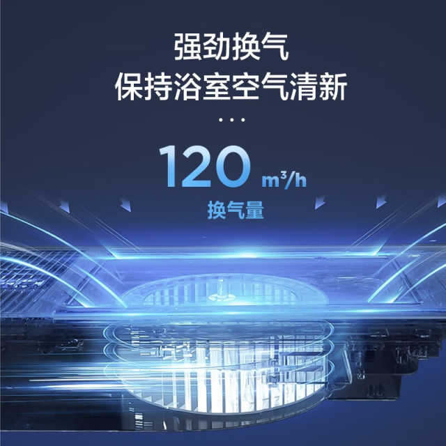 美的钢铁侠G2（触控款）浴霸 MX1920-D22-S   2400W风暖 照明 吹风