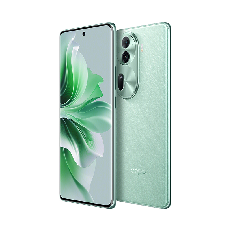 OPPO Reno11 12GB+256GB 萤石青-美的商城