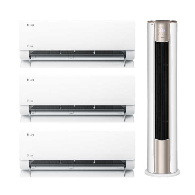 美的空调酷省电锐静套装三室一厅1.5匹*3+3匹 35KS1-1*3 + 72VHC1Ⅱ