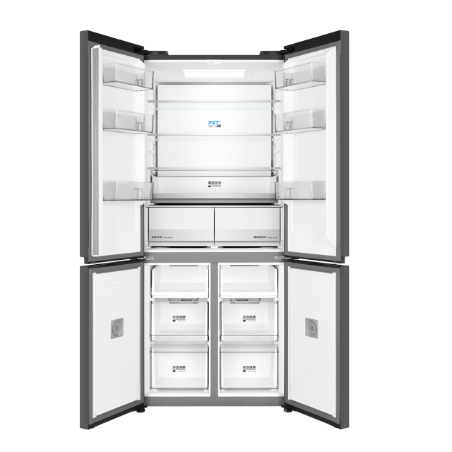 美的 冰箱 BCD-521WUSGPZM 迷境灰