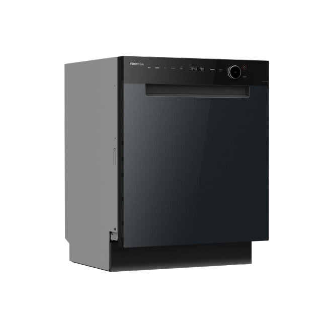 东芝(TOSHIBA)TH8 嵌入式洗碗机18套 卫星喷臂膀 120℃高温蒸汽 五星消毒