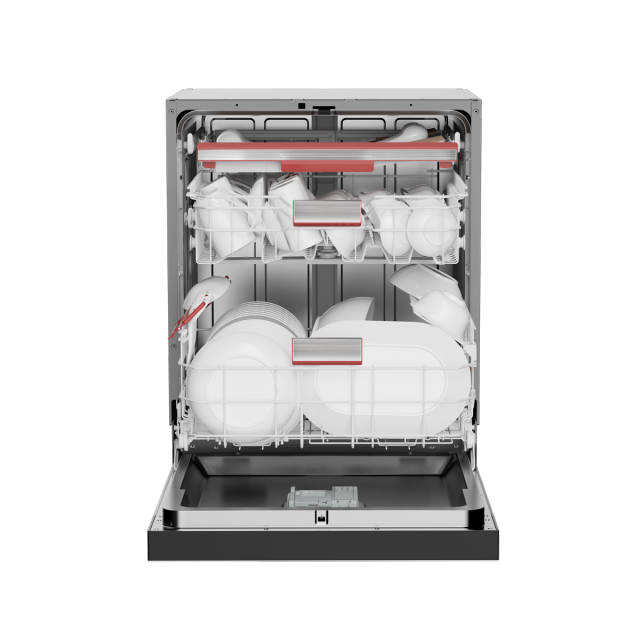 东芝（TOSHIBA）TH8 嵌入式洗碗机18套 卫星喷臂膀 120℃高温蒸汽  五星消毒