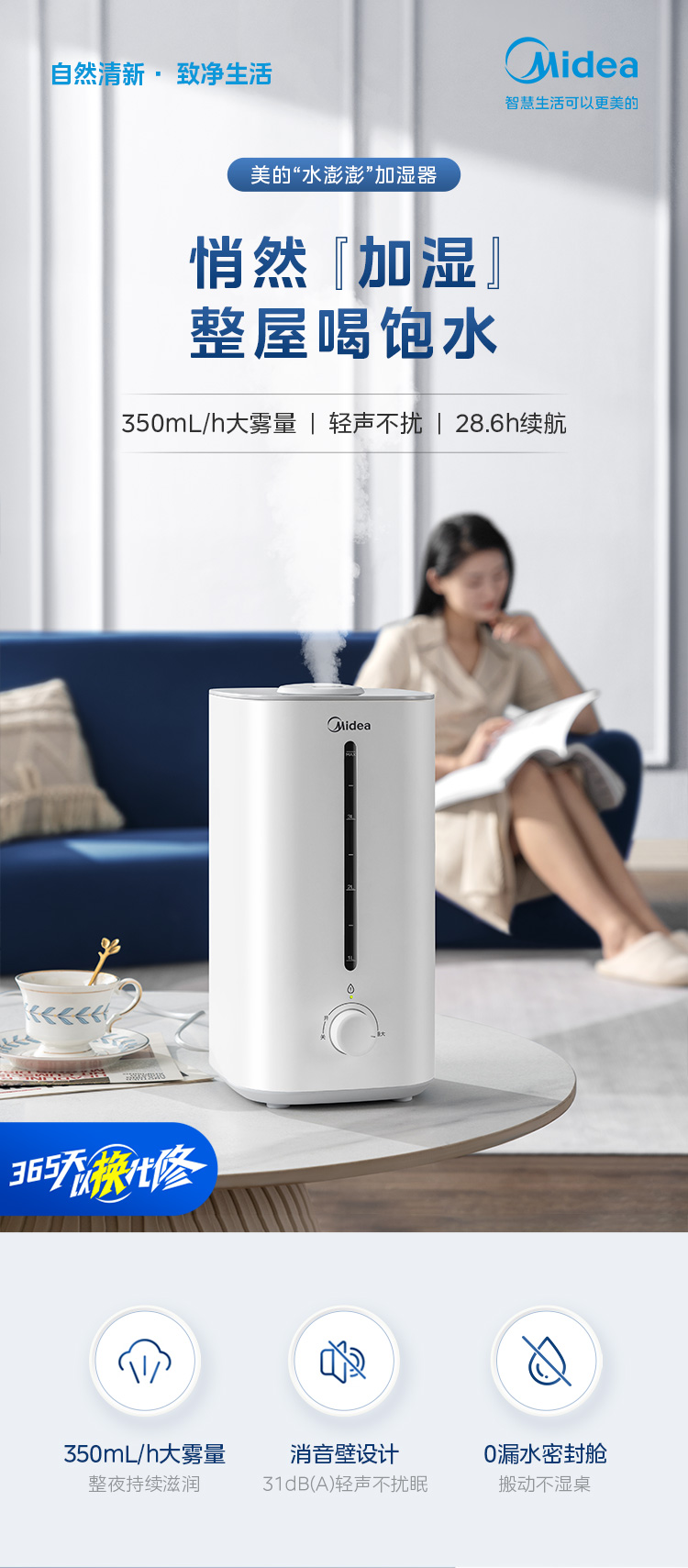美的加湿器3G40S电源雾化一体板电源板主板控制板电脑板