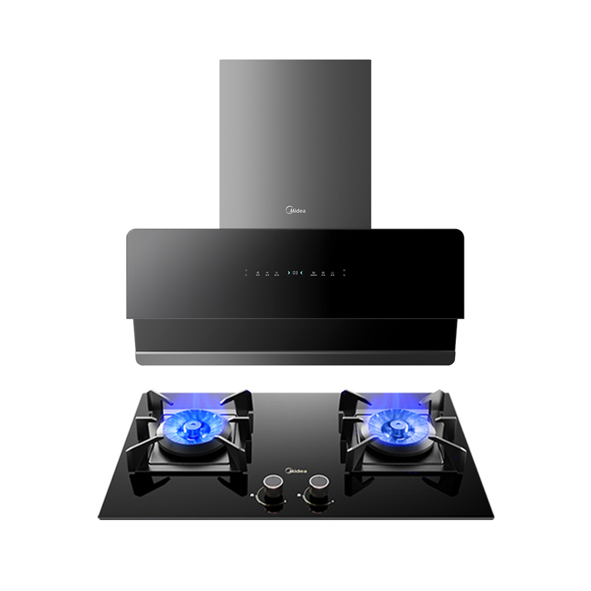 Midea/美的 JA9-Q70-Y 烟灶套装