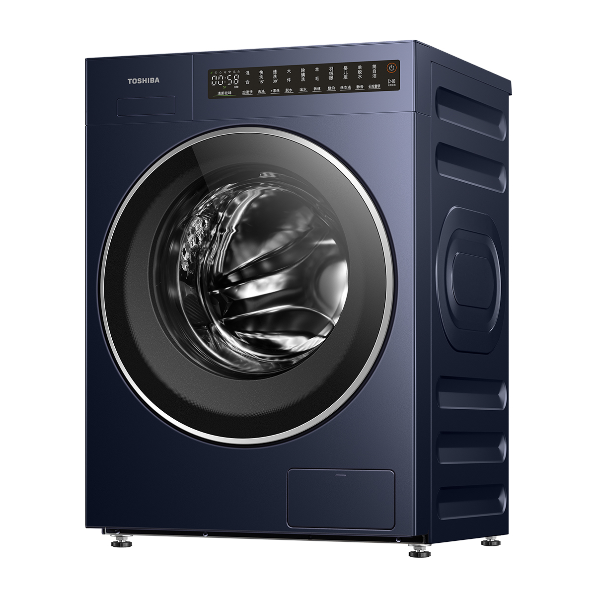 DG-10TC22BG 滚筒洗衣机 空山黛 220V,1Ph 50Hz 转速1400 带银离子