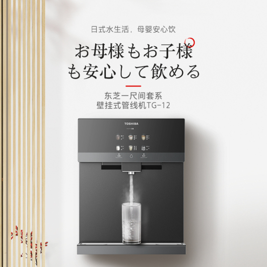 东芝管线机 壁挂式管线机 东芝超真实屏 六段水温 TG-12