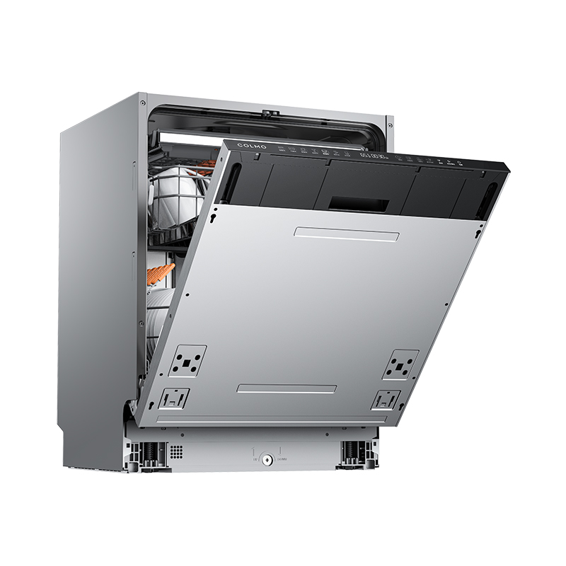 COLMO 18套大容量自定义面板洗碗机创新双轴铰链设计宽缝变微缝独立烘存