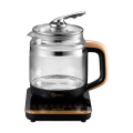 【送蒸蛋架+茶滤】家用养生壶1.5L  304不锈钢 智能防溢出 MK-GE1703