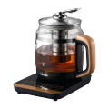 【送蒸蛋架+茶滤】家用养生壶1.5L  304不锈钢 智能防溢出 MK-GE1703