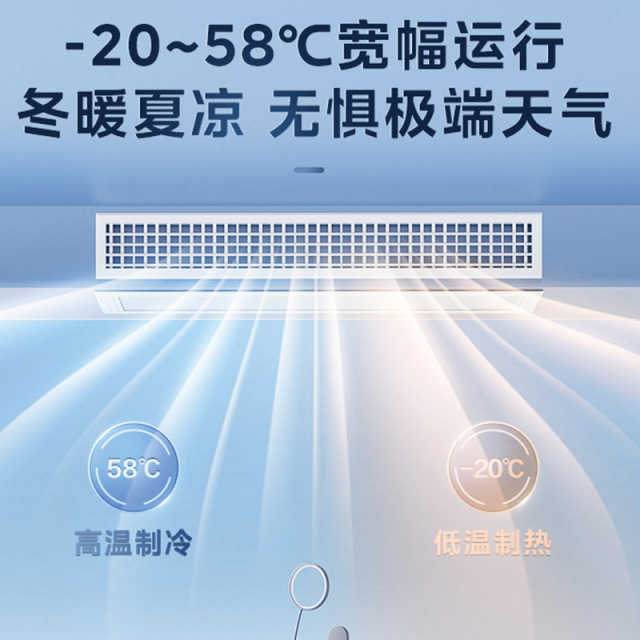 酷风骁能家用中央空调一级能效多联机大6匹MJZ-160W-E01-CFXN【单外机、 不包安装】