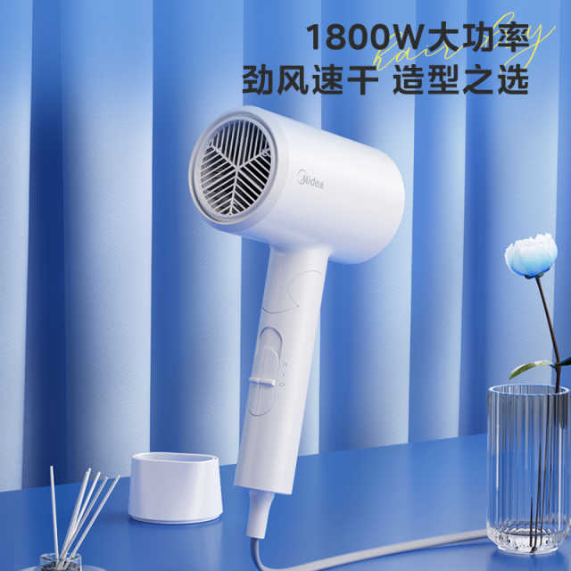 美的_电吹风_FZ201_极地白