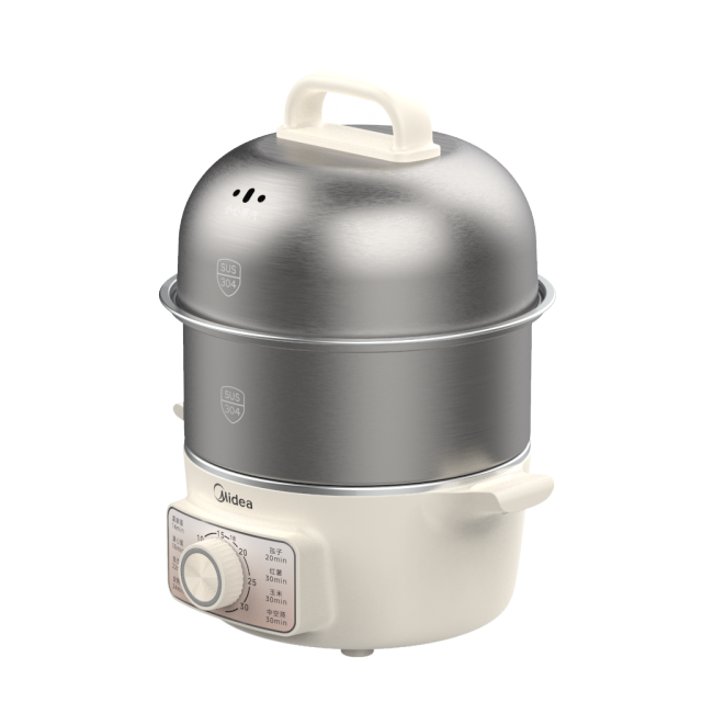蒸蛋器 304不锈钢 双层组合 30分钟定时 400W功率 MZ-ZDE16T72 