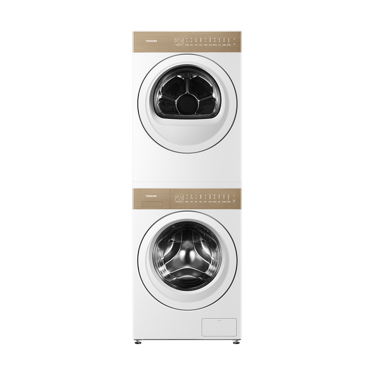 东芝10kg洗烘套装 DG-10TC27B+DH-10TC27B