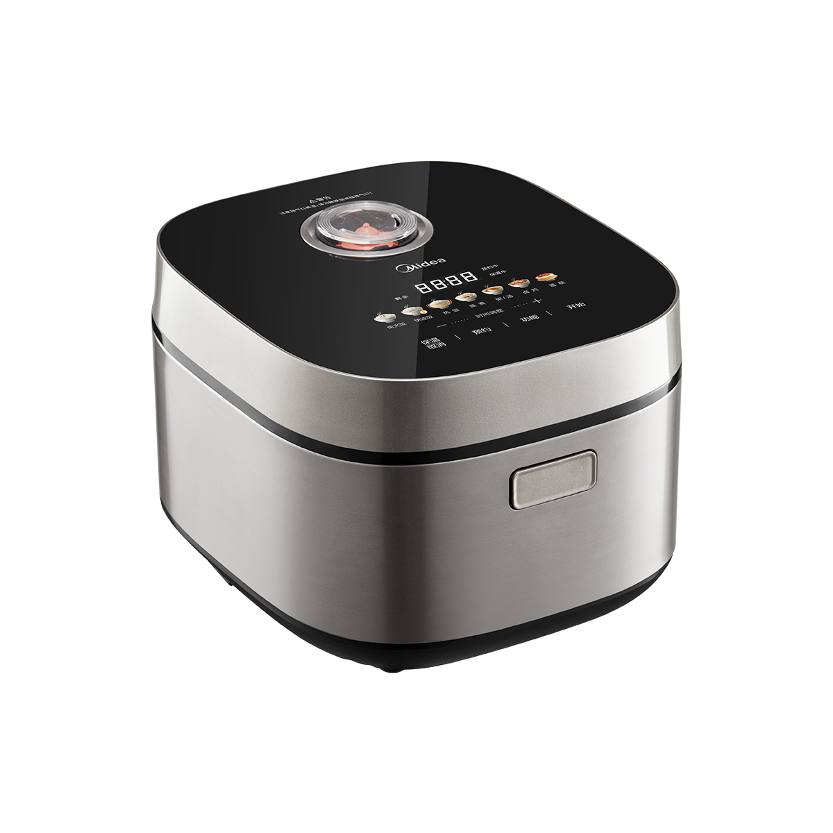 美的 全智能电饭煲 MB-RE552 1.5mm银钻抗菌聚能釜 5L容量