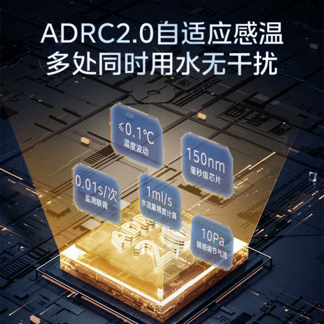 JSQ30-HT163 恒温式燃气热水器 钛钢灰 12T 电辅加机械防冻