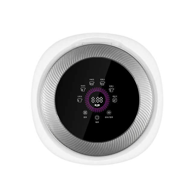 美的0.5KG洗烘一体迷你内衣洗衣机 煮洗除菌除螨洗立体柔烘筒自洁MND5VD0WE