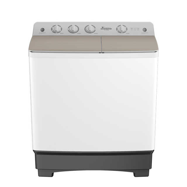 TP150-167E 双桶洗衣机 极地白 门盖摩卡金拉丝 钢化玻璃 220V,1Ph 50Hz